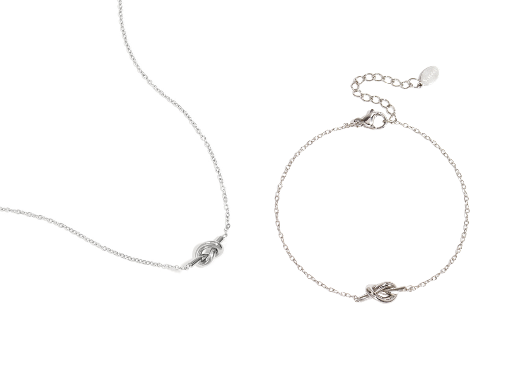 Sada šperků KNOT Silver